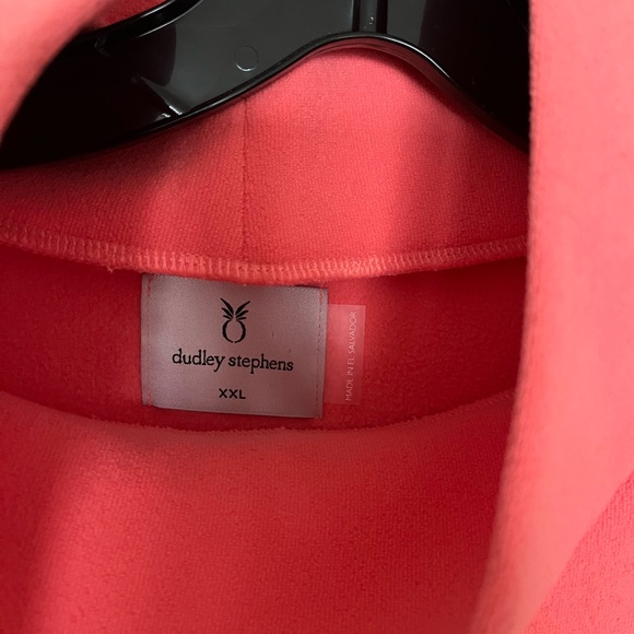 NWOT Dudley Stephens Cropped Fleece Funnel Neck - Picture 5 of 5